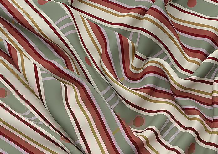 The British Stripe Co. William, Highlands No.1 - Roman Blind - Image 4